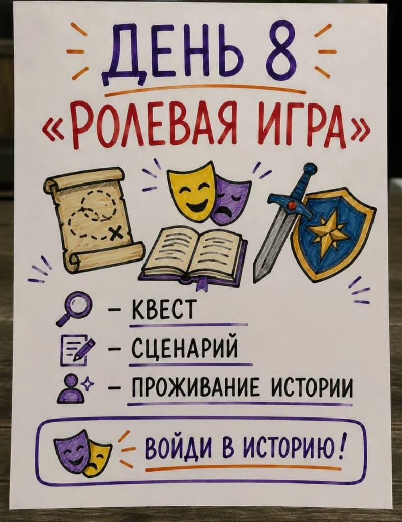 День 8 — ролевая игра